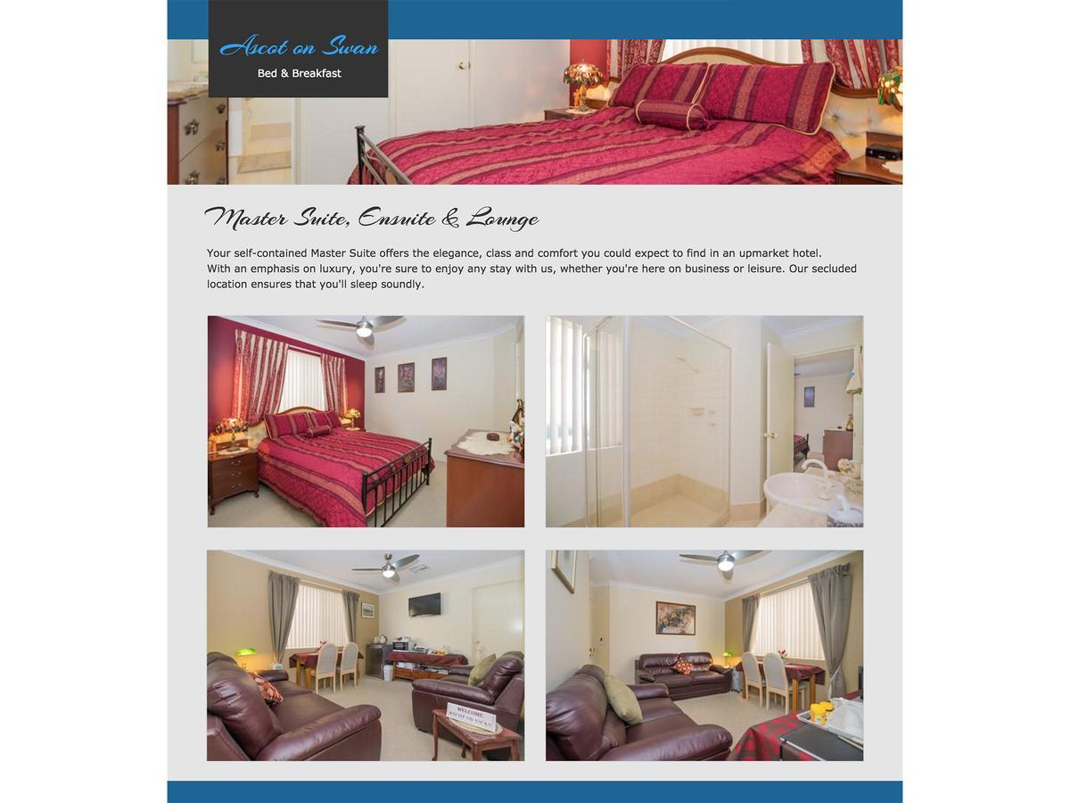 Ascot On Swan Bed & Breakfast Perth Eksteriør bilde